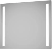 Badspiegel Mit Beleuchtung Talos Light - Badezimmerspiegel 80 X 60 Cm - Mit