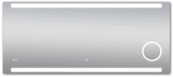 DSK LED-Lichtspiegel Silver Conde 140x60 cm