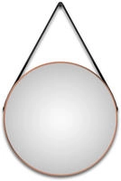 Talos LED-Lichtspiegel rund, mit indirekter LED Beleuchtung, matt &Oslash; 80 cm