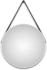 DSK Wandspiegel Silver Coiffeur Ø 80 cm Weiß Matt Rund
