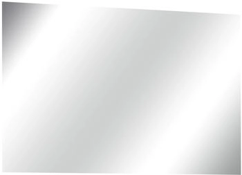 Fackelmann Flachspiegel 100 cm inklusive Befestigung