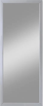 Kristall-Form Rahmenspiegel Beach Silber 40x100 cm