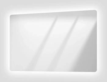 EMKE Badspiegel mit Beleuchtung 40x60 cm LED-Spiegel mit Kippschalter Anti-Beschlag