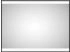 DSK LED-Lichtspiegel Black Stark 80x60 cm