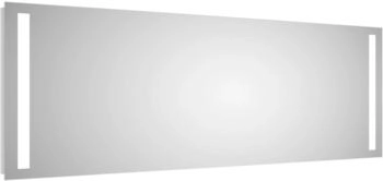 DSK LED-Lichtspiegel Silver Dream 160x70 cm