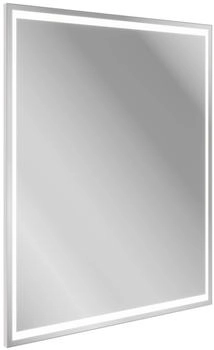 Fackelmann LED-Spiegelelement B.Paris 70,5x90,5x2,2 cm Silberfarben