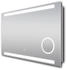DSK LED-Lichtspiegel Silver Conde 100x60 cm