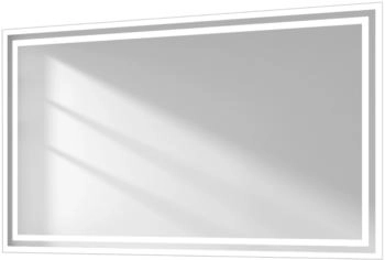 EMKE LED Badezimmerspiegel mit Beleuchtung 100x60 cm Badspiegel mit Kippschalter Anti-Beschlag