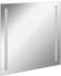 Fackelmann Spiegelelement 80 cm mit LED-Beleuchtung Linear