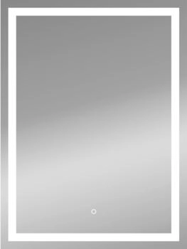 Kristall-Form Lichtspiegel Frame Light 60x80 cm
