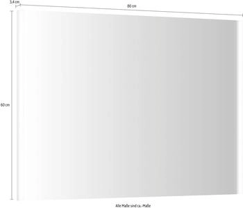 Jokey Leuchtspiegel LTS-06 LED 6080 80x60 cm