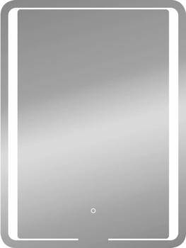 Kristall-Form LED-Lichtspiegel Roomlight 80x60 cm