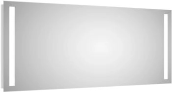 DSK LED-Lichtspiegel Silver Dream 140x70 cm