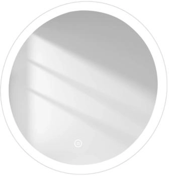 EMKE Rund Badezimmerspiegel 70cm Badspiegel mit Beschlagfrei Licht Touch-Schalter