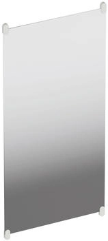 Hewi Serie 801 Wandspiegel mit Haltern lichtgrau, matt