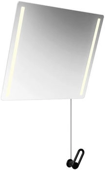 Hewi Serie 477/801 LED-Kippspiegel basic reinweiß, matt