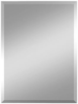 Kristall-Form Facettenspiegel Gennil Silber 30x40 cm