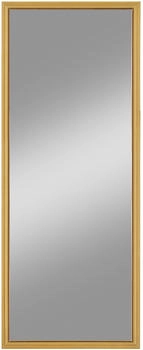 Kristall-Form Rahmenspiegel Nevada Gold 40x100 cm