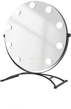 EMKE Hollywood Kosmetikspiegel 1x+7X Vergrößerung 3 Farbtemperatur 40x47cm