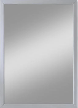 Kristall-Form Rahmenspiegel Beach Silber 40x60 cm