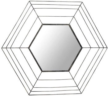 Mid.you Wandspiegel Gold Glas 79.5x69x1.5 cm Mid.you Wandspiegel Gold Glas 79.5x69x1.5 cm