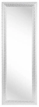 XORA Wandspiegel Silber Weiß rechteckig 50x150x3 cm