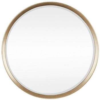 XORA Wandspiegel Gold rund 73x73x5.6 cm