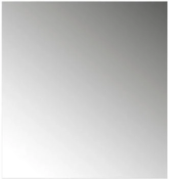 Germania Wandspiegel Wei&szlig; rechteckig 74x80x3 cm