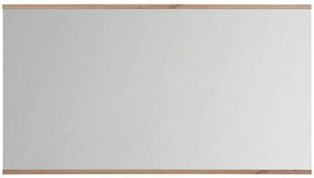 XORA Wandspiegel Weiß Eiche Artisan rechteckig 135x74x2 cm
