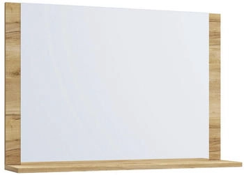 Mid.you Wandspiegel Eiche Honig rechteckig 80x55x17 cm