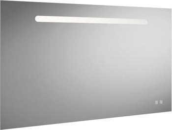 Burgbad Lin20 Spiegel mit LED-Beleuchtung 160 cm, mit Sensorschalter