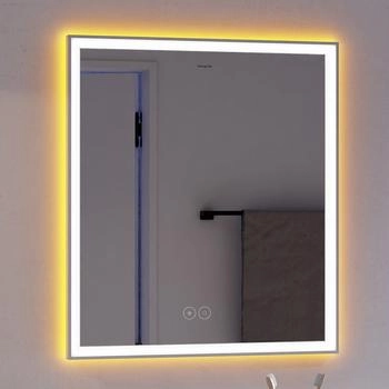 Hansgrohe Xarita E Spiegel 60 x 70 cm mit Berührungssensor mattweiß