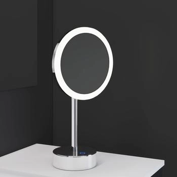 Cosmic Essentials Stand-Kosmetikspiegel mit dimmbarer LED-Beleuchtung chrom