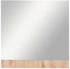 XORA Wandspiegel Natur quadratisch 84x84x2 cm