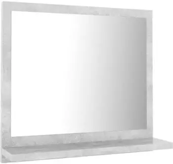 vidaXL Badspiegel Betongrau 40x10,5x37cm Holzwerkstoff (804557)
