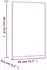 vidaXL Wandspiegel 40x60cm Glas Rechteckig (350446)