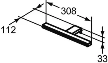 Ideal Standard LED-Leuchte Mirror&Light 8W T320967