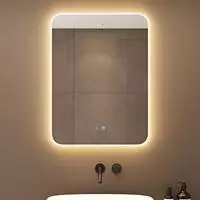 Doporro&reg; Luz Badspiegel-03 Led-beleuchtung 600x800mm/800x600mm Stufenloses Dimmen