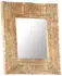 vidaXL Spiegel 50x50cm Massivholz Mango (321635)