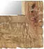 vidaXL Spiegel 50x50cm Massivholz Mango (321635)