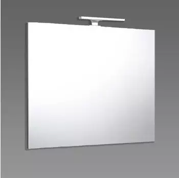 Kiamami Valentina Reversibler Spiegel mit LED-Lampe 80x70cm (02080440100401)