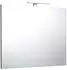 Kiamami Valentina Reversibler Spiegel mit LED-Lampe 80x70cm (02080440100401)