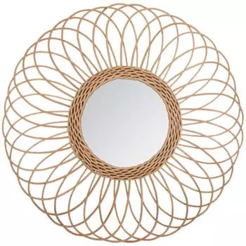 Atmosphera Rosette Spiegel Rattan, &Oslash;58cm (ATM-158213)