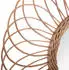 Atmosphera Rosette Spiegel Rattan, Ø58cm (ATM-158213)