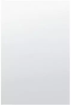 Beliani Wandspiegel Angers rechteckig rahmenlos Silber 40x60cm