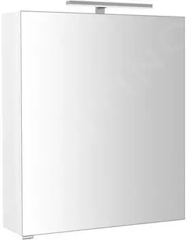 Sapho RIWA Spiegelschrank mit LED-Beleuchtung 60x70x17cm Weiß Glanz (RIW060-0030)
