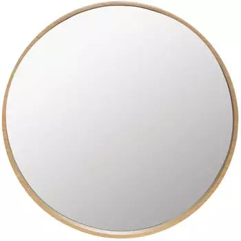Atmosphera Spiegel "Wild" rund &Oslash;68cm Beige MDF (ATM-182041)