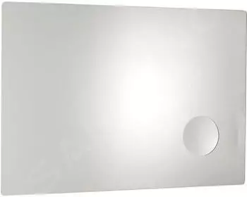 Sapho Cosmetico Badspiegel 100x70cm LED-Beleuchtung mit Kosmetikspiegel (MIR4)