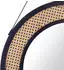 Beliani Cambrai Wandspiegel Rattan rund 70cm (Cambrai)
