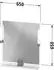 Duravit Sivida Spiegel 650x650x36 LED mit Dimmfunktion SV7421010180000